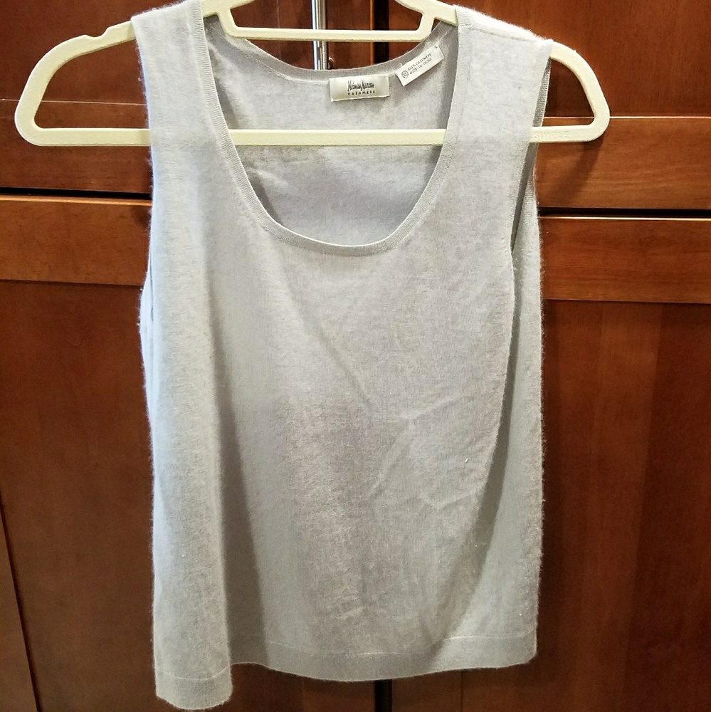 Neiman Marcus Cashmere Tank